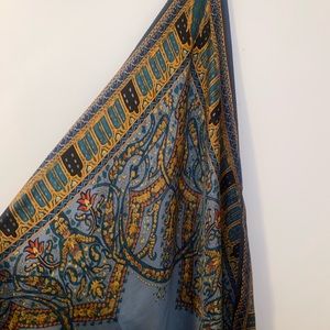 Vintage Scarf Top//Head Wrap